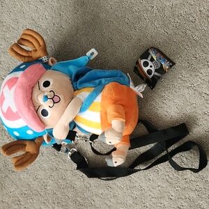 One Piece Chopper Plush Crossbody Bag